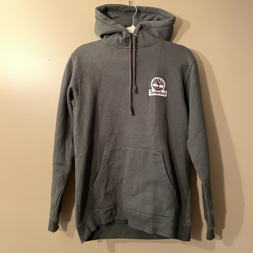 Olive Green Timberland x Supreme Hoodie